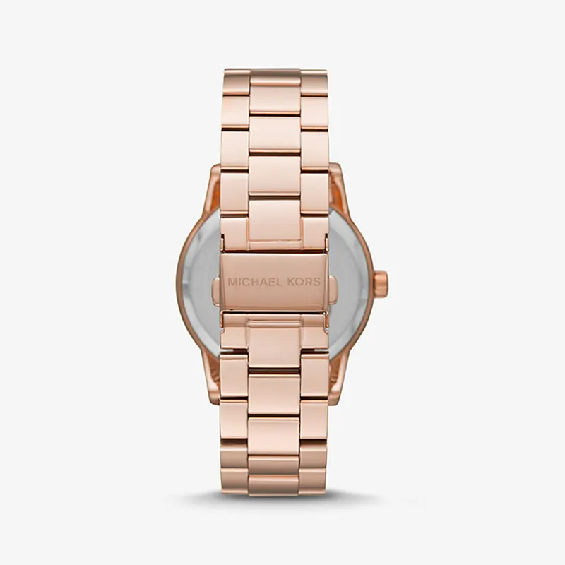 Michael Kors Oversized Ritz Rose Gold Ladies Watch- MK6863